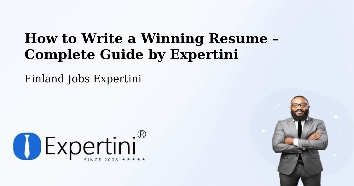 Resume Writing Guide for Job Seekers – Nokia - Nokia, Finland Jobs Expertini